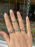 Anillo Rectang Circo