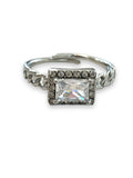 Anillo Rectang Circo