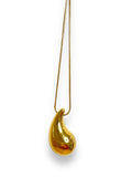 Collar Largo Gota Oro