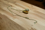 Collar Largo Gota Oro
