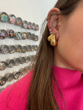 Pendientes Media Gota Oro