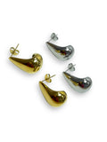 Pendientes Media Gota Oro