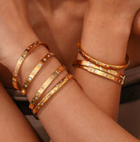 Brazalete Esclava Mini Estrellas