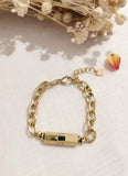 Pulsera Cilindro Negro