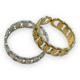 Anillo Cadena Plana
