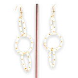 Pendientes Triple Rocalla