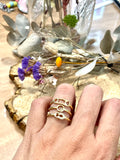 Anillo Triple Imperdible