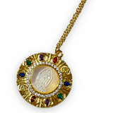 Virgen Guadalupe Nácar