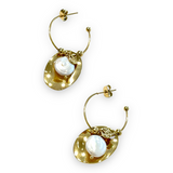 Aros Fine Perla Colgantes