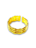 Anillo Triple Bambú