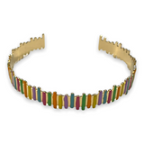Brazalete Barras Esmaltado