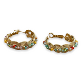 Aros Trenza Perline