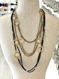 Collar Largo Perline Sole