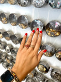 Anillo Espiga Esmalte