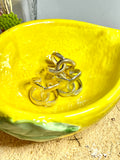 Anillo Nudo Rayado