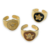 Anillo Sello Estrella