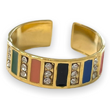 Anillo Esmalte Multicolor